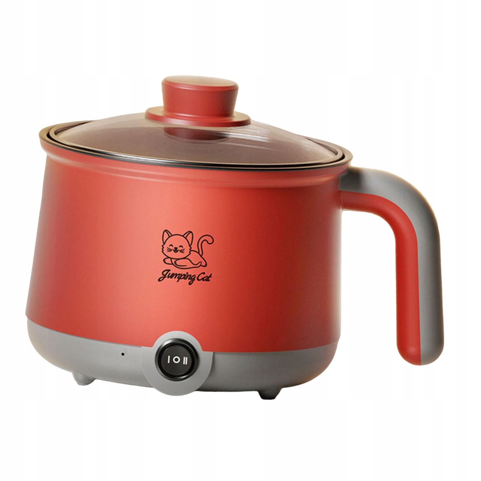 Hot Pot Electric Cooking Pot Household Multifunctional Electric Gray Red