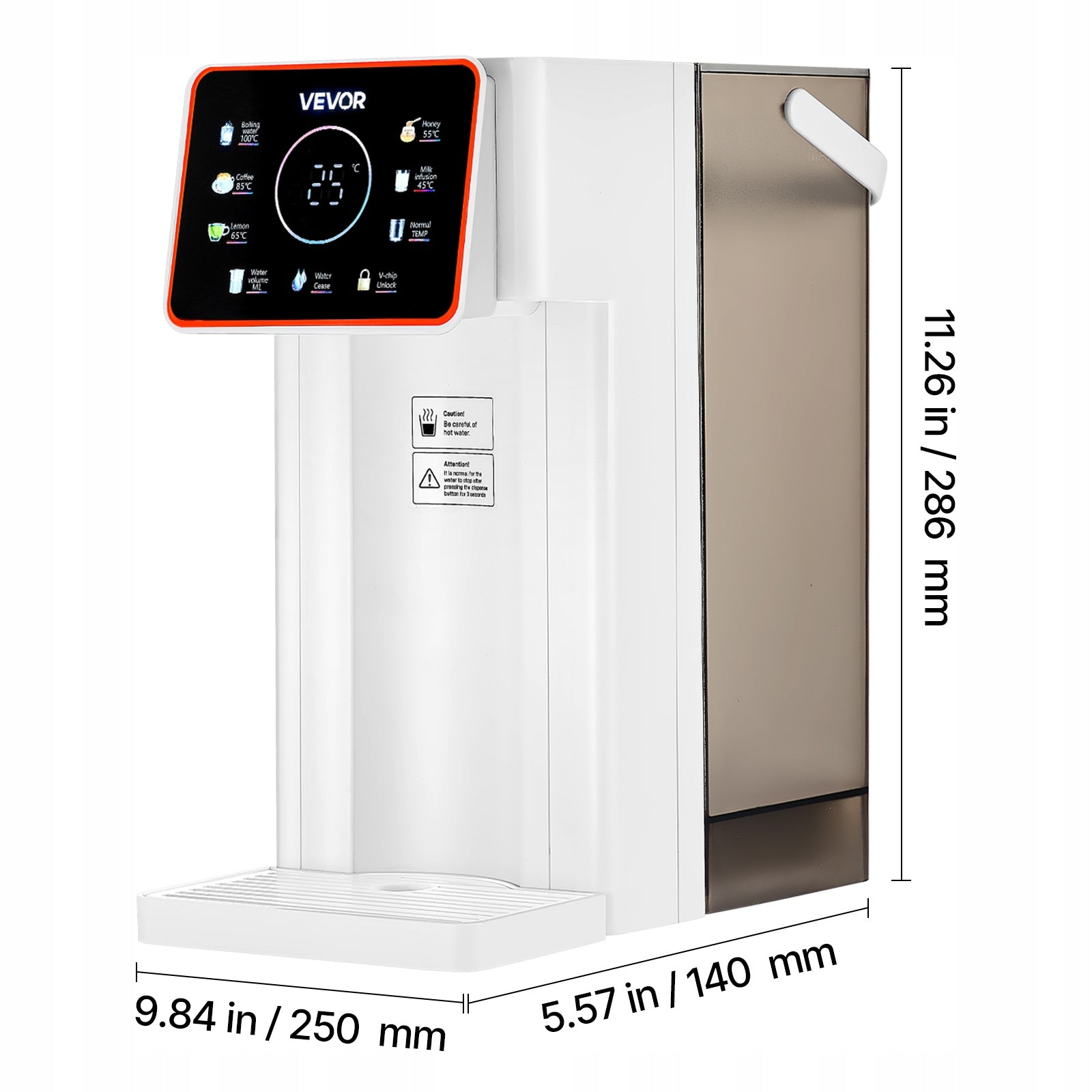 Hot Water Dispenser 3L With 6 Temperatures Instant Heating EAN (GTIN) 197988532347