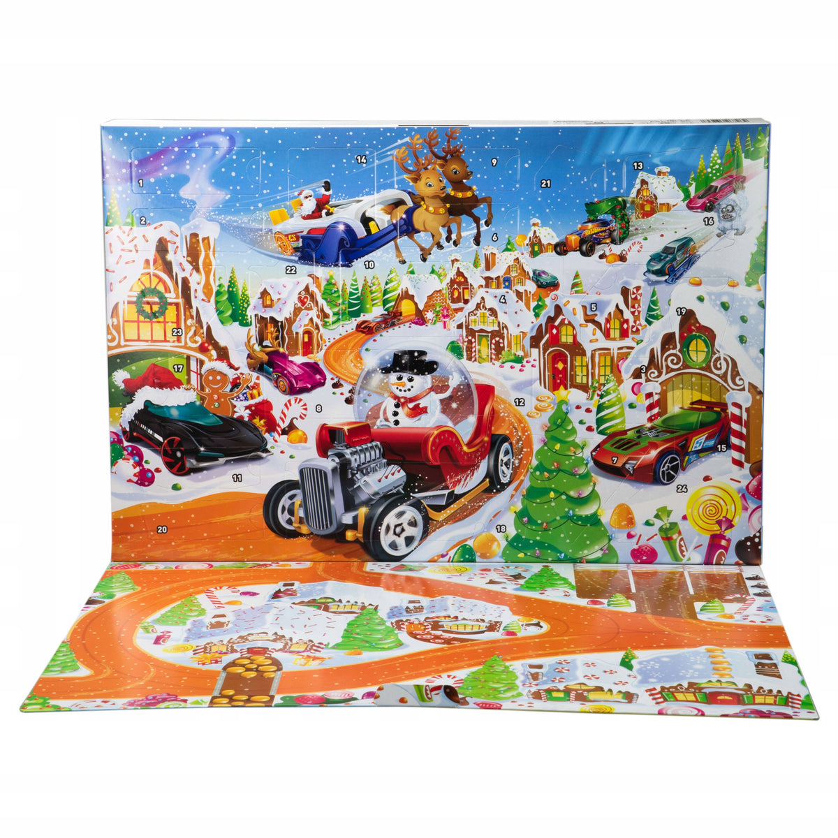 Hot Wheels Advent Calendar Playset JCB47 EAN (GTIN) 0194735267262
