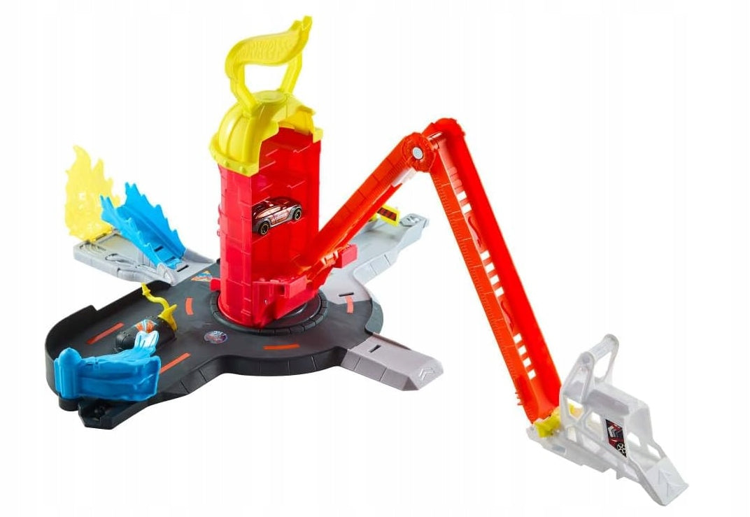 Hot Wheels City Super Fire Station Set JHL95 Brand Hot Wheels
