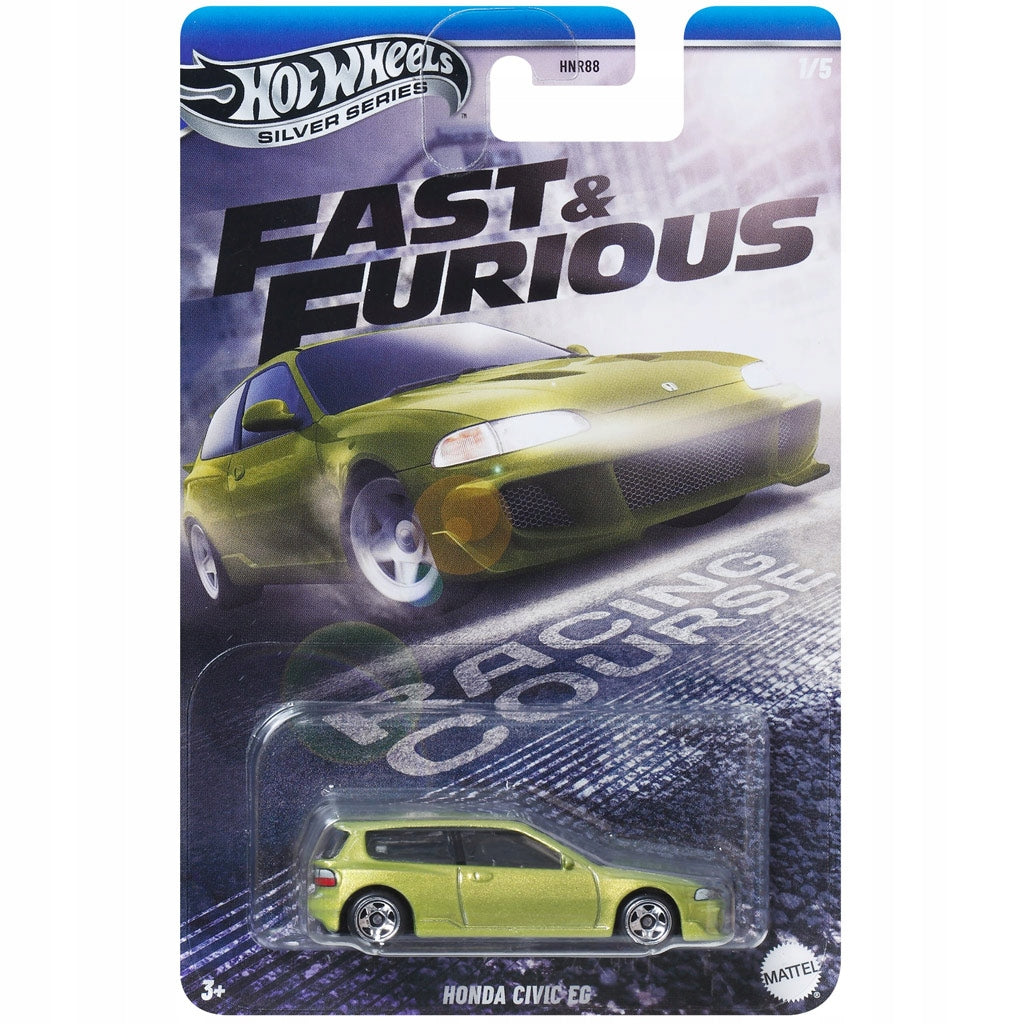 Hot Wheels: Halálos iramban Honda Civic EG kisautó 1/64 - Mattel