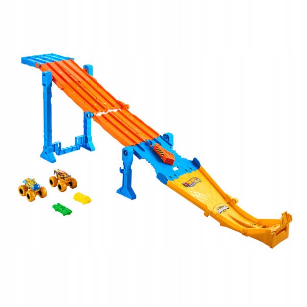 Hot Wheels Monster Trucks Trophy Champions 2-in-1 Track JMW70 Brand Hot Wheels