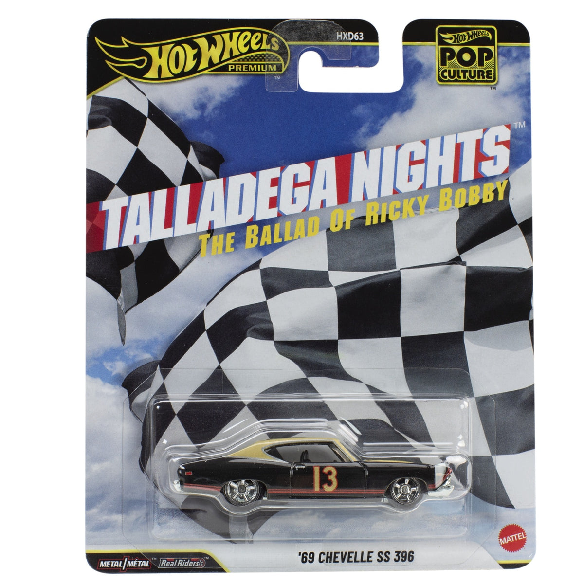 Hot Wheels Premium '69 Chevelle SS 396 POP Culture