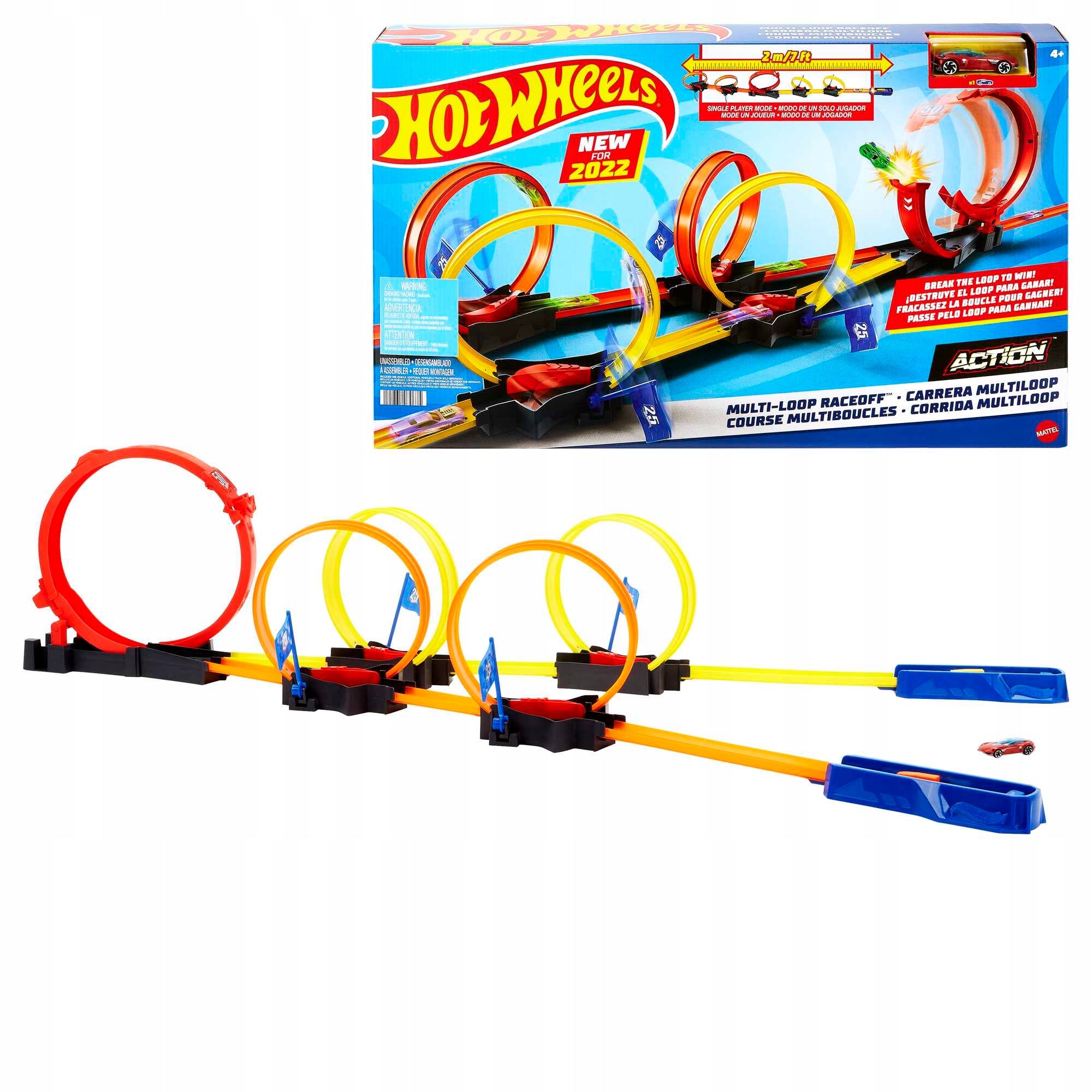 Hot Wheels Rally through HDR83 loops