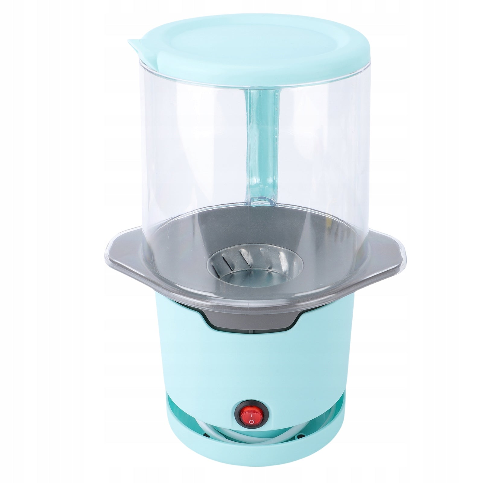Hot air popcorn making device with switch and KM