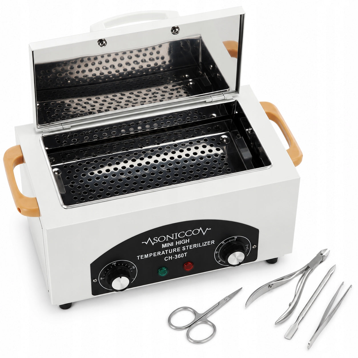 Hot air sterilizer 300W tool disinfection 220°C with timer Power 300 W