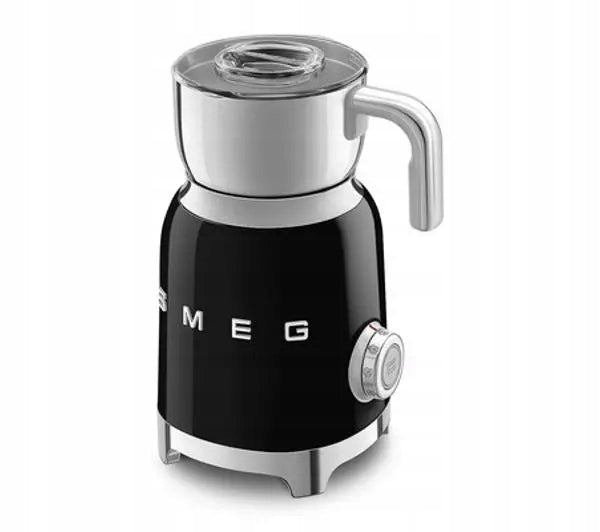 Hot and cold milk frother Smeg MFF11BLEU 500W 600 ml Black Brand Smeg