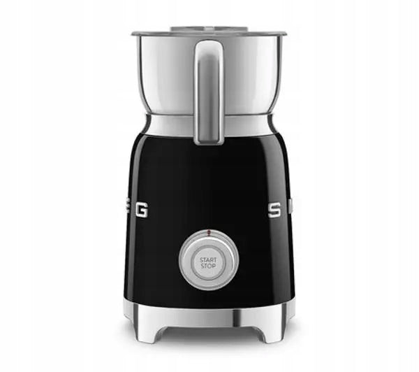 Hot and cold milk frother Smeg MFF11BLEU 500W 600 ml Black Packaging status original