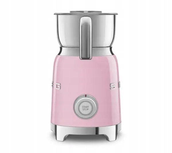 Hot and cold milk frother Smeg MFF11PKEU 500W 600 ml Pink Packaging status original