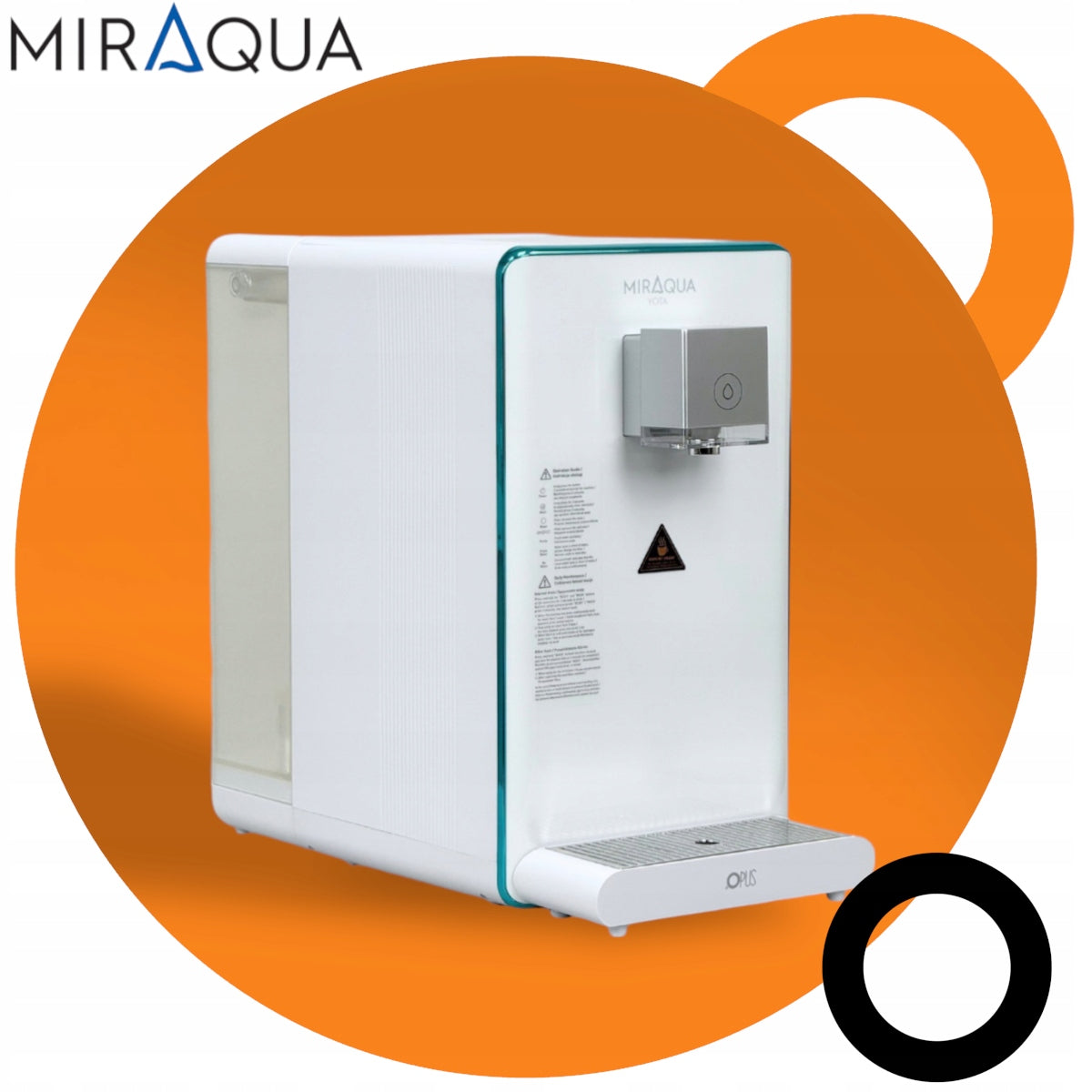 Hot cold water dispenser Opus Miraqua Yota Filtration Mineralization EAN (GTIN) 5903868905614