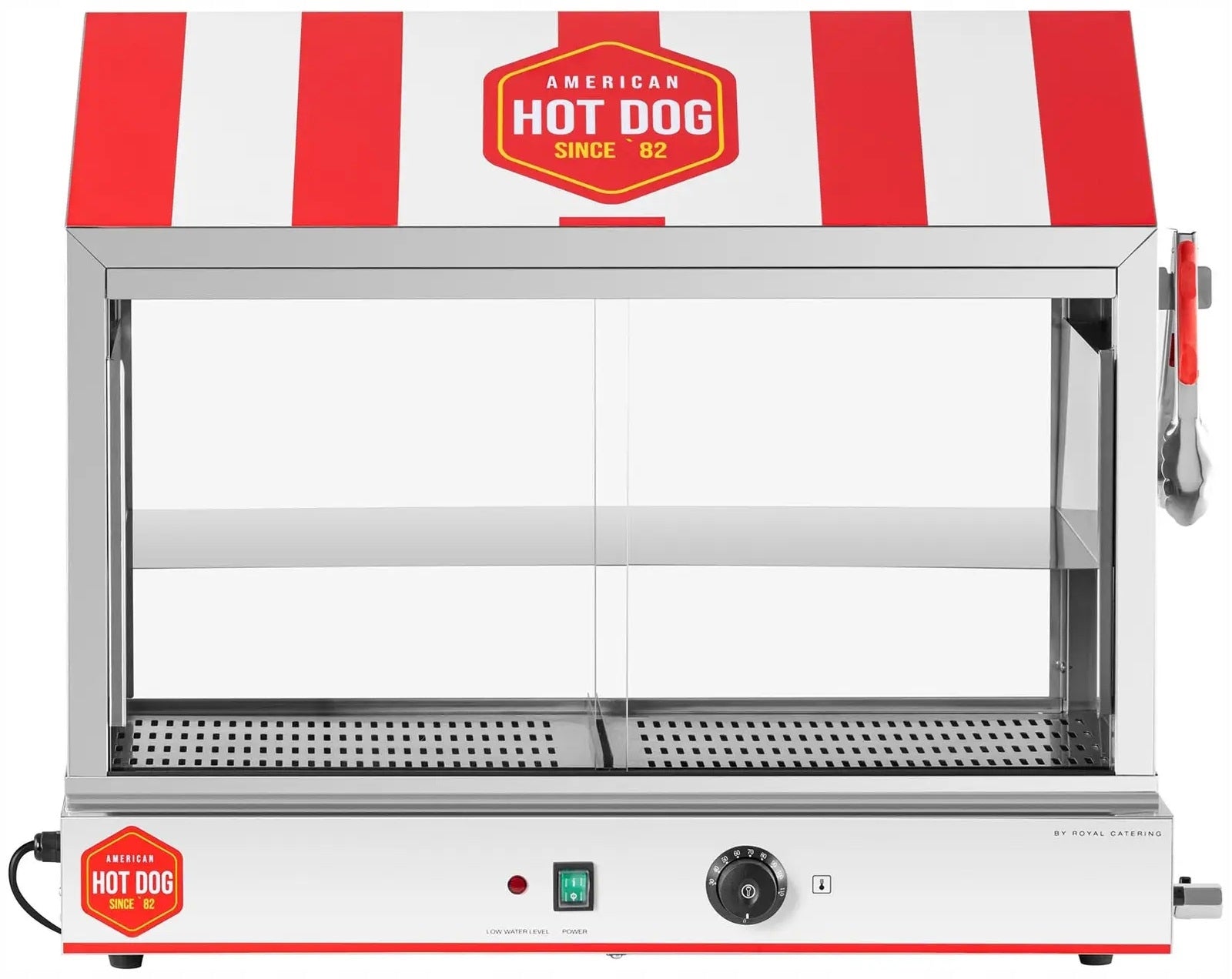 Hot dog warmer 300 sausages / 100 rolls ROYAL CATERING RCHW 2500H Packaging status original