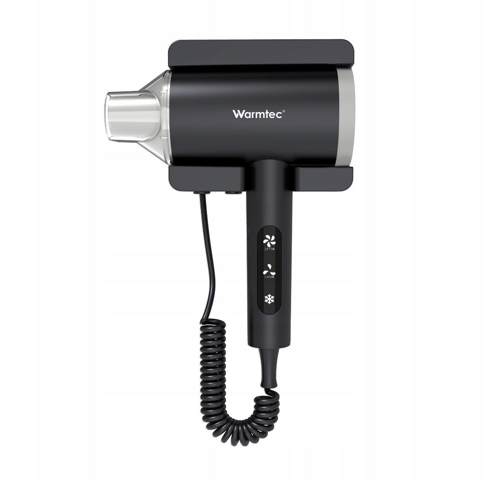 Hotel hair dryer Warmtec Warmtec S188 strong 1875W BLACK Manufacturer code S188-CZ