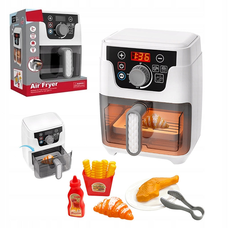 Household Appliances Air Fryer Battery Operated Air Fryer for Kids with Light and Sound