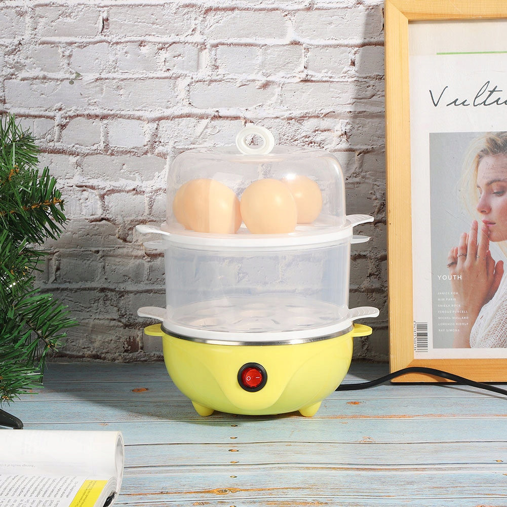 Household Mini Double Layer Egg Cooker Masha Brand no brand