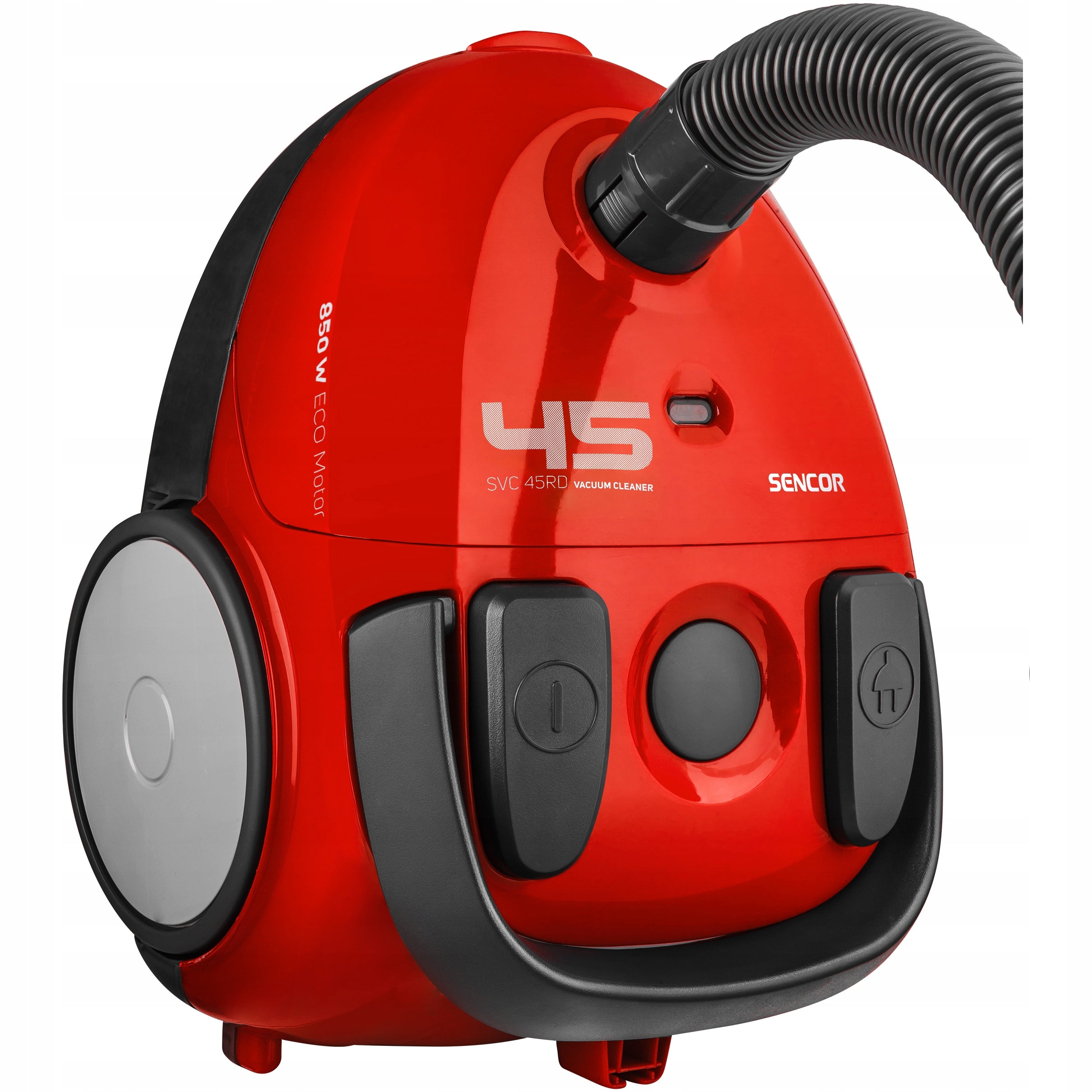 Household bagged vacuum cleaner Sencor SVC45RD-EUE3 5m small LIGHT 850W