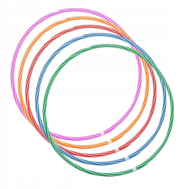 Hula-hop 70cm Set of 5 Pcs MIX Colors Circle Hula Hop for Kids