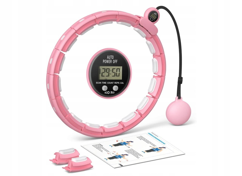 Hula-hop MERACH for adults with calorie counter, quiet, fitness