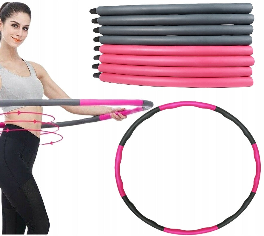 Hula hop with massager 95 cm fitness folding models waist training