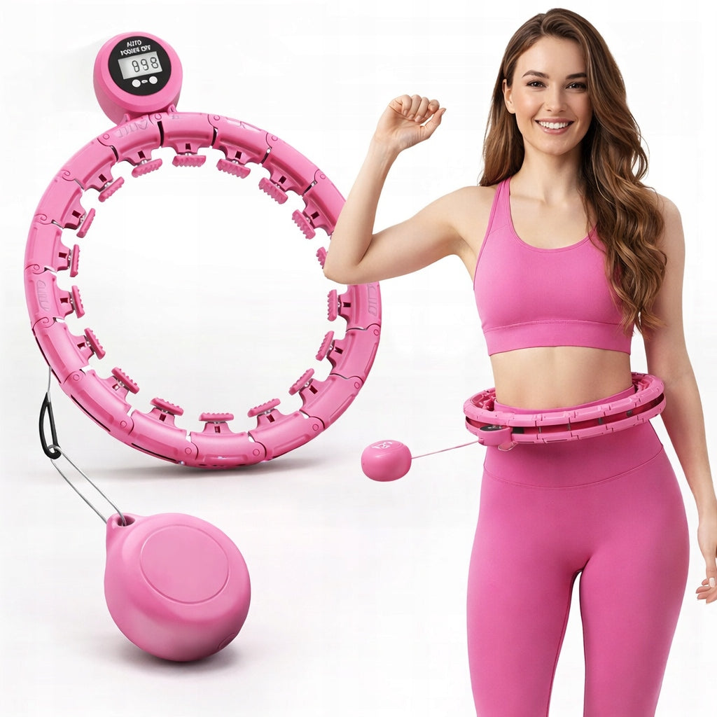 Hula hop with projection load and Smart counter, slimming Packaging status original
