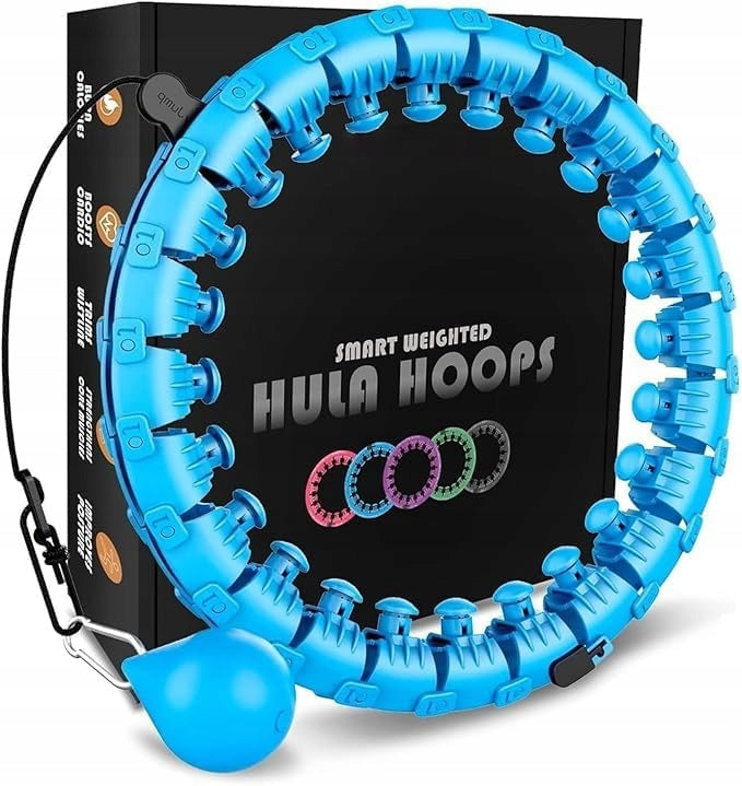 Hula hop with projections K-Mart 130 cm blue