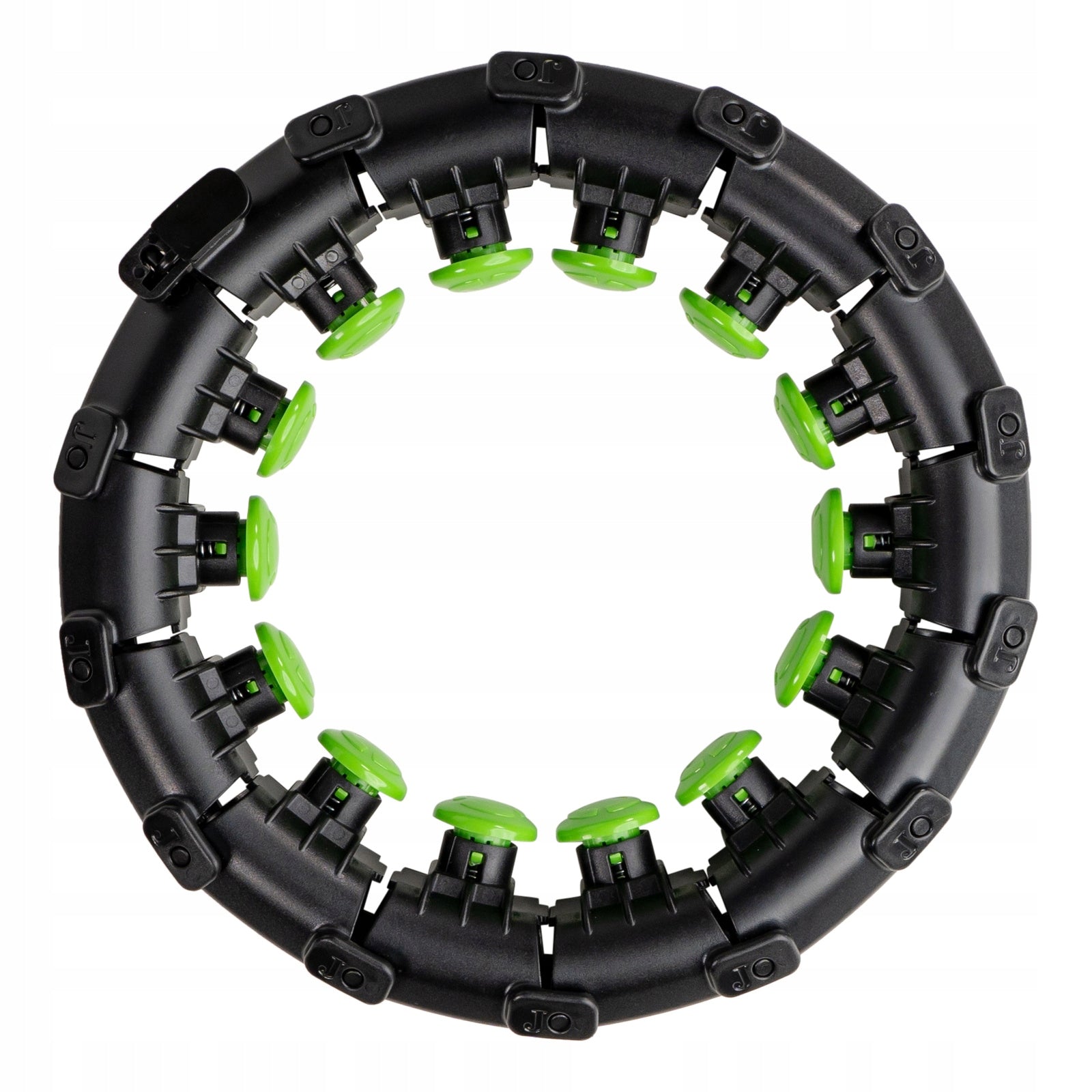 Hula hop with projections and load Tunturi 106 cm green Manufacturer code HULA