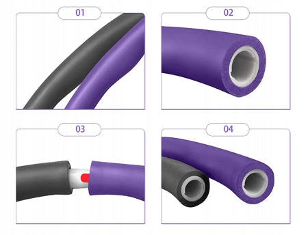 Hula hop with studs Body Sculpture 100 cm multicolor Manufacturer code BB 6450 2KG
