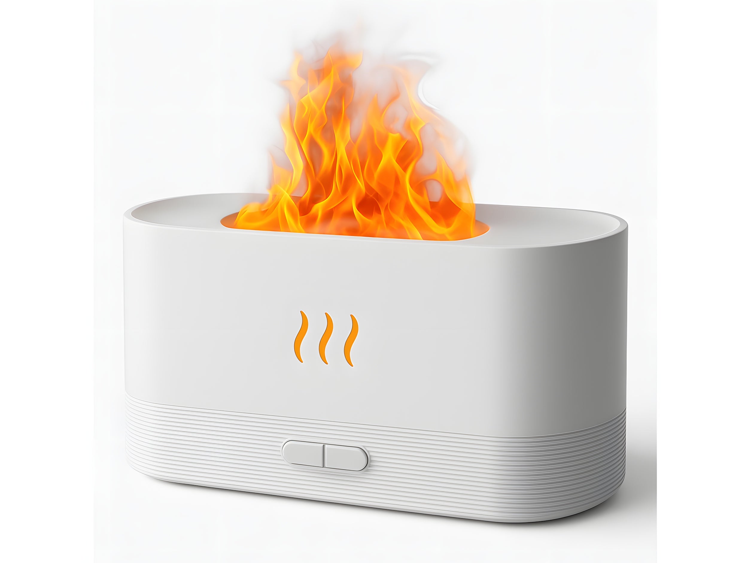 Humidifier Diffuser for Essential Oils Aromatherapy Fireplace White EAN (GTIN) 5904501835923