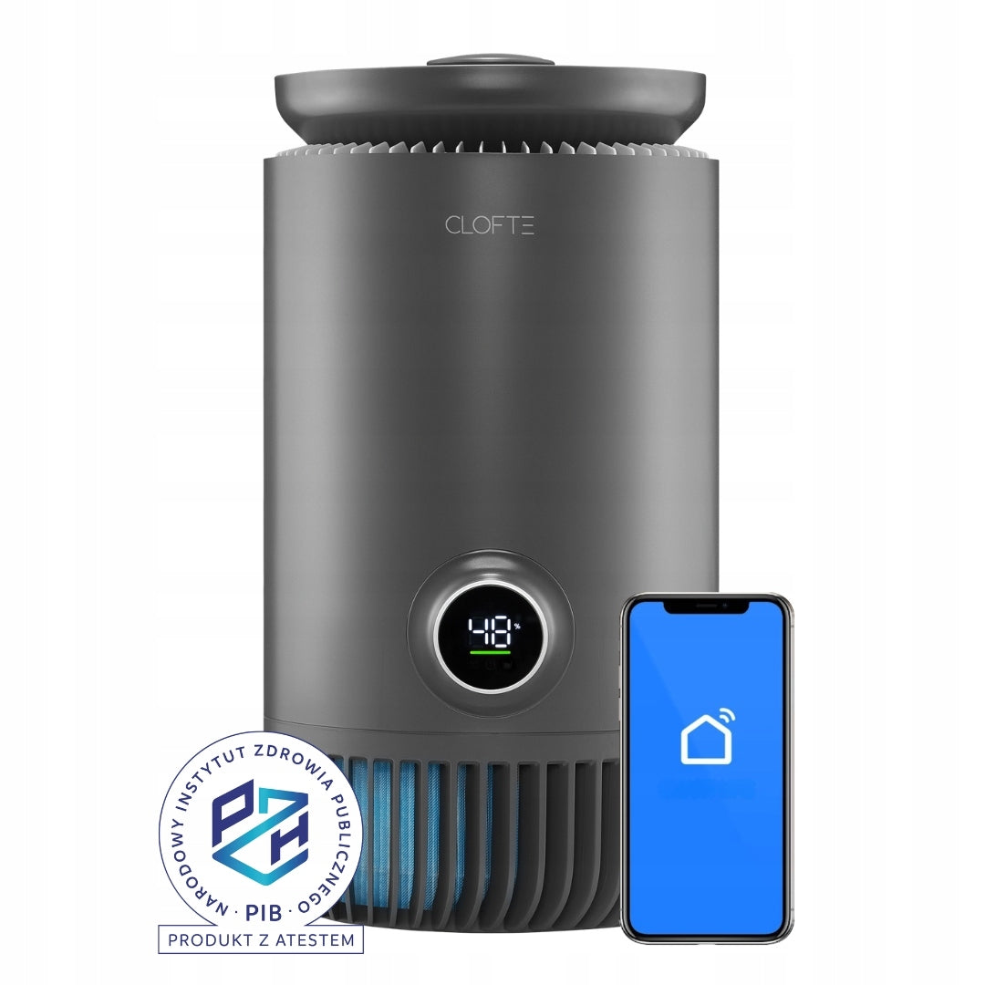Humidifier with air purifier CLOFTE DUO 400 440ml/h 55m2 + UV lamp