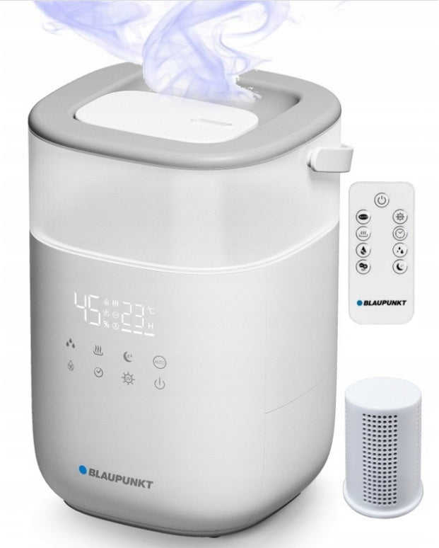 Humidifier with cleaning function Blaupunkt AHS901 500ml/h LED 35dB Power 225W