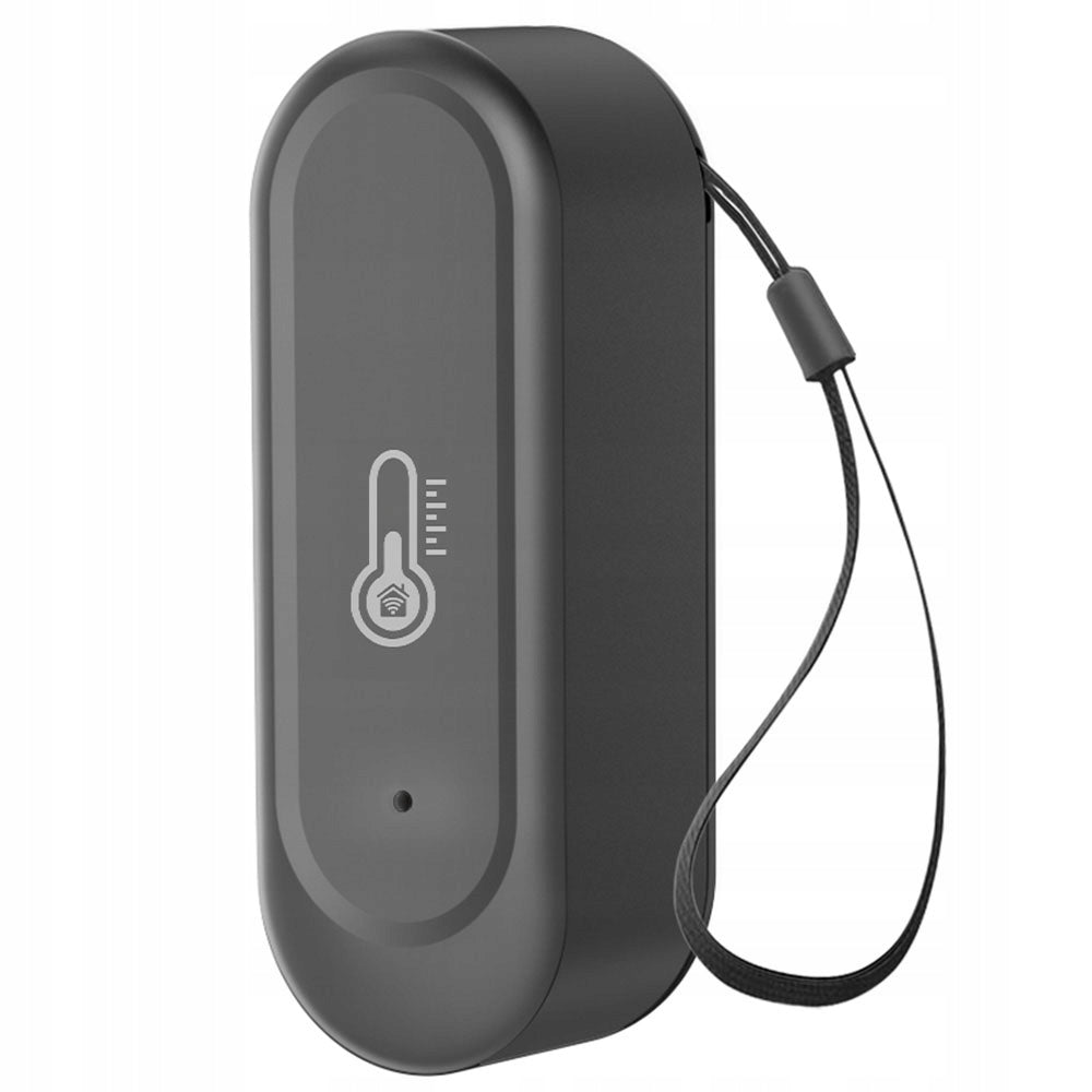 Humidity Temperature Sensor Black Outdoor IP65 WiFi TUYA Smart Life Manufacturer code T036C