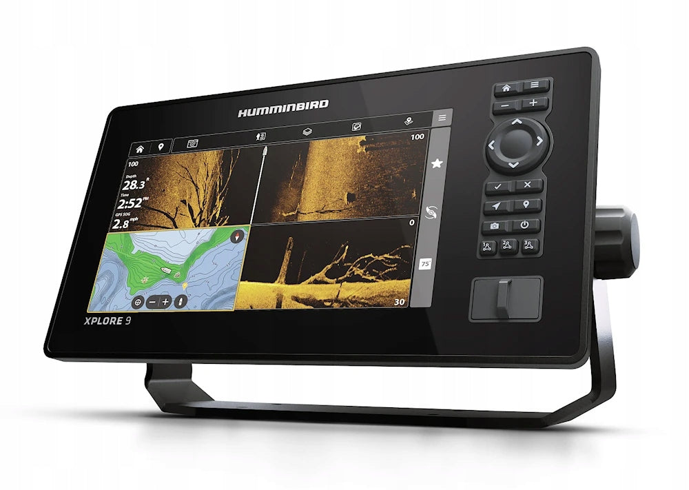 Humminbird XPLORE 9X CMSI+ ZERO LINES card and FREEBIE cover Manufacturer code 412000-1M