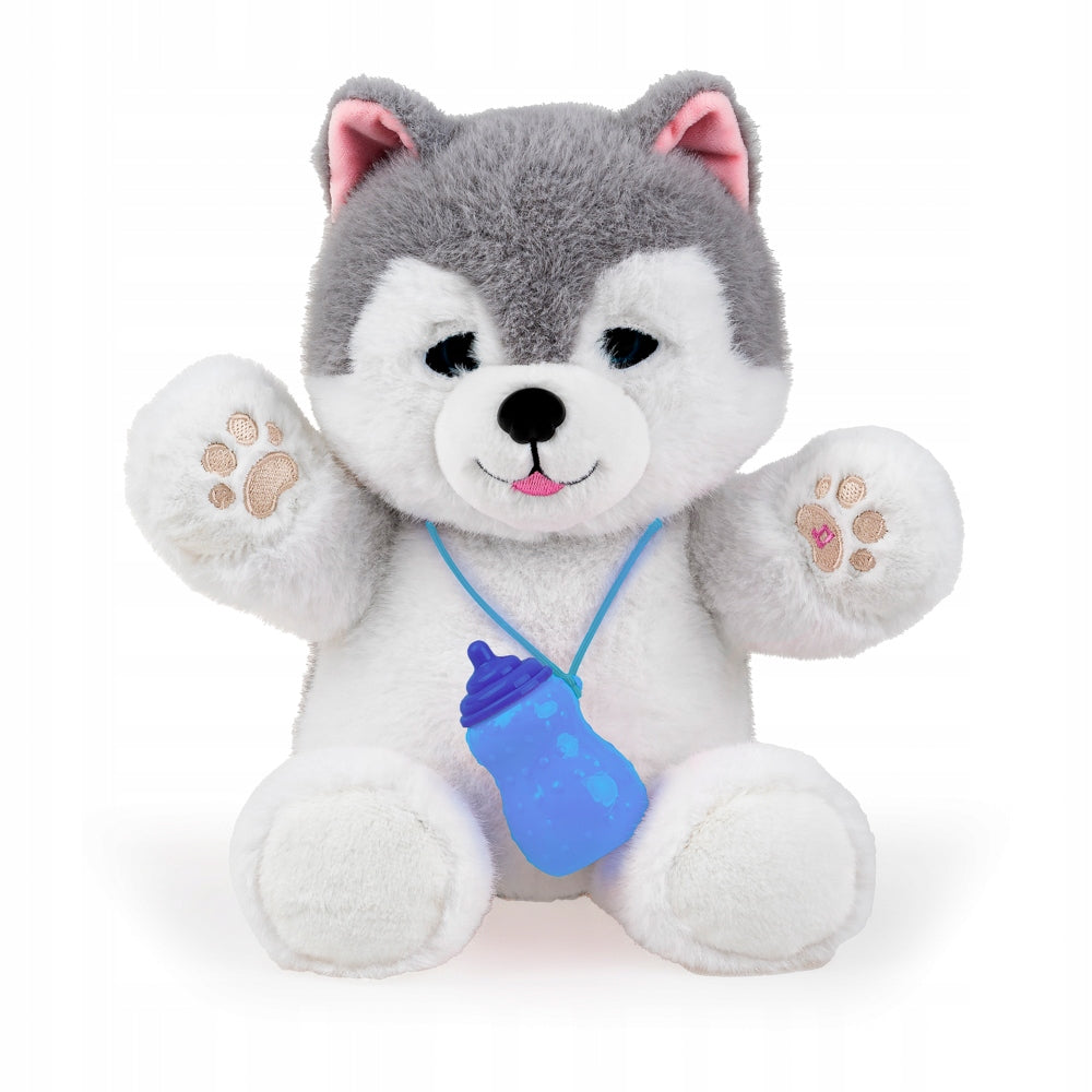 Husky DUMEL Discovery Interactive Dog with Sensor on Belly Packaging status original