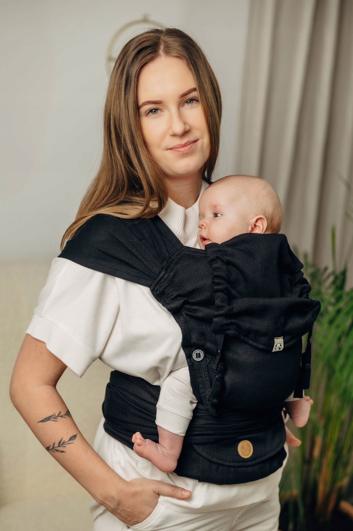 Hybrid carrier LennyLamb - Herringbone Black Ebony Manufacturer code 5907557752459