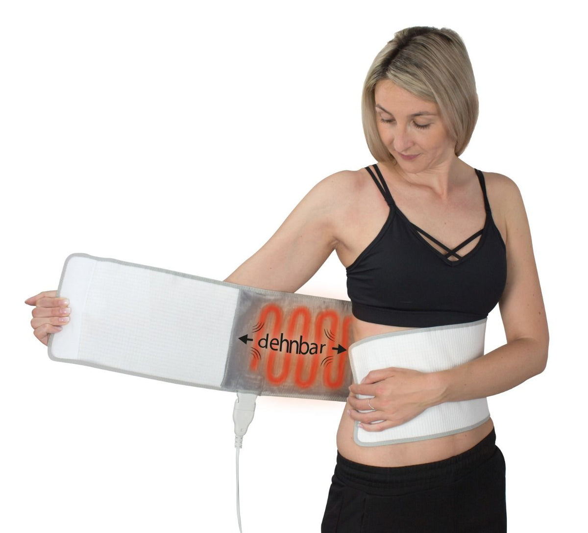 Hydas - Thermo, support belt with heating pad