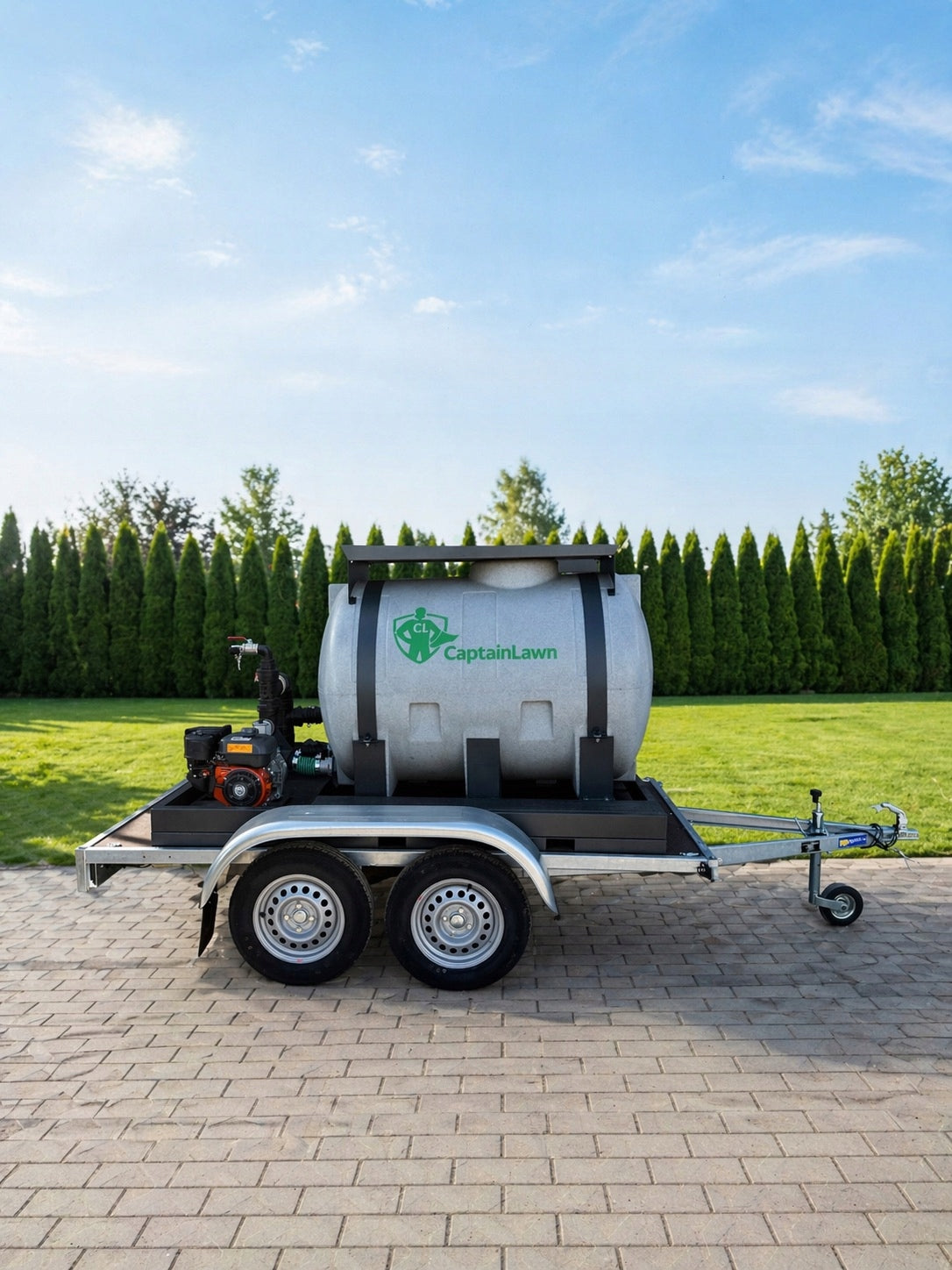 Hydroseed drill CL Master 1000 hydroseeding machine 1000 l Packaging status original