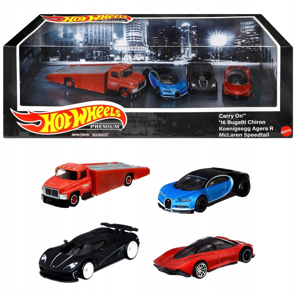 Hyper Cars Set Diorama Set of 4 Piece Hot Wheels 1:64 HCR54