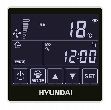 Hyundai recuperator 500 m3/h HRS-COMFORT-PRO | Modern Home Ventilation Energy efficiency class A