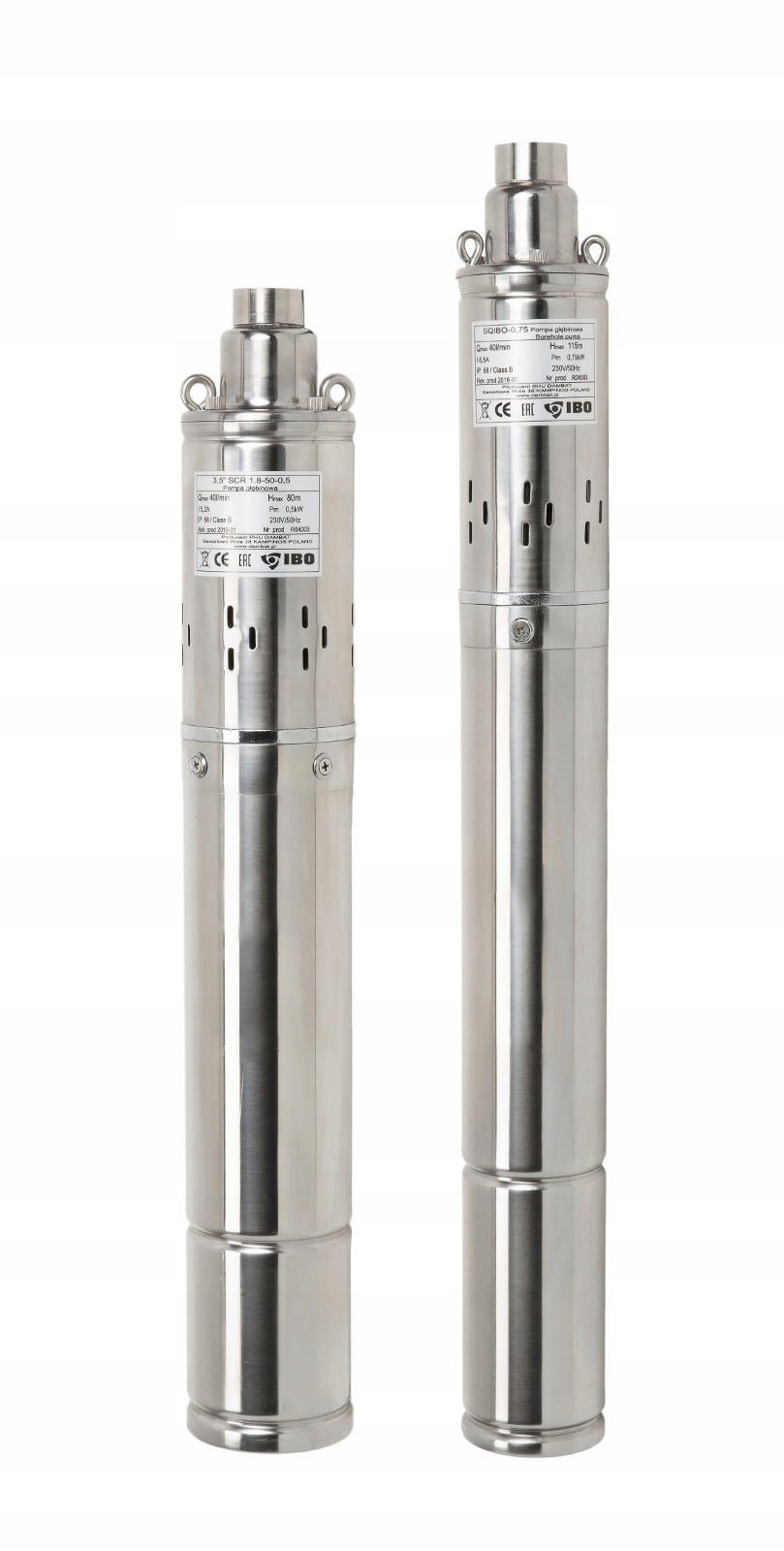 IBO SUBMERSIBLE PUMP 3'' SQIBO 0,75 230V + CABLE Product weight with unit packaging 10 kg