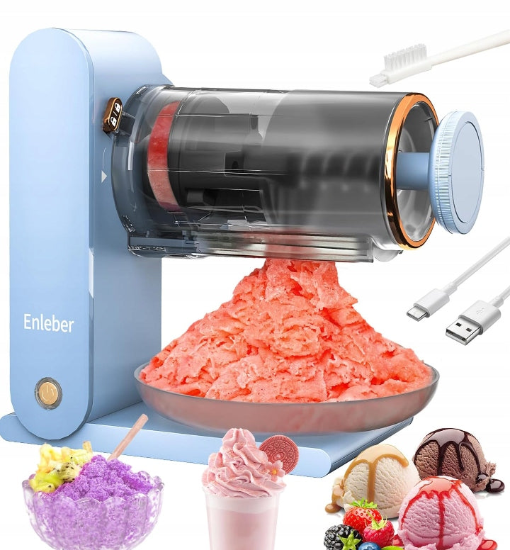 ICE CREAM MACHINE KITCHEN CRUSHER ENLEBER ICE-CREAM MAKER PRO 8034