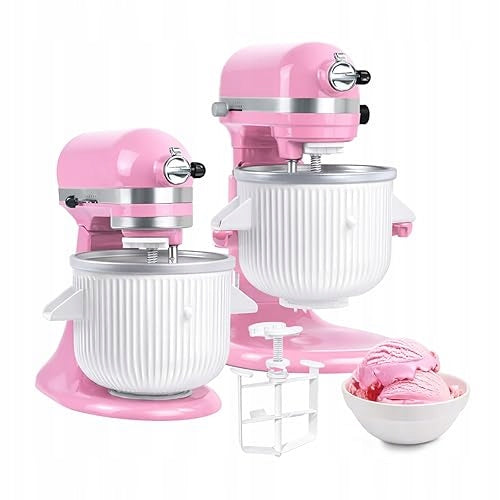 ICE CREAM MAKER ATTACHMENT FOR KITCHENAID 4.5QT 5QT 6QT BOWLS - HOME USE