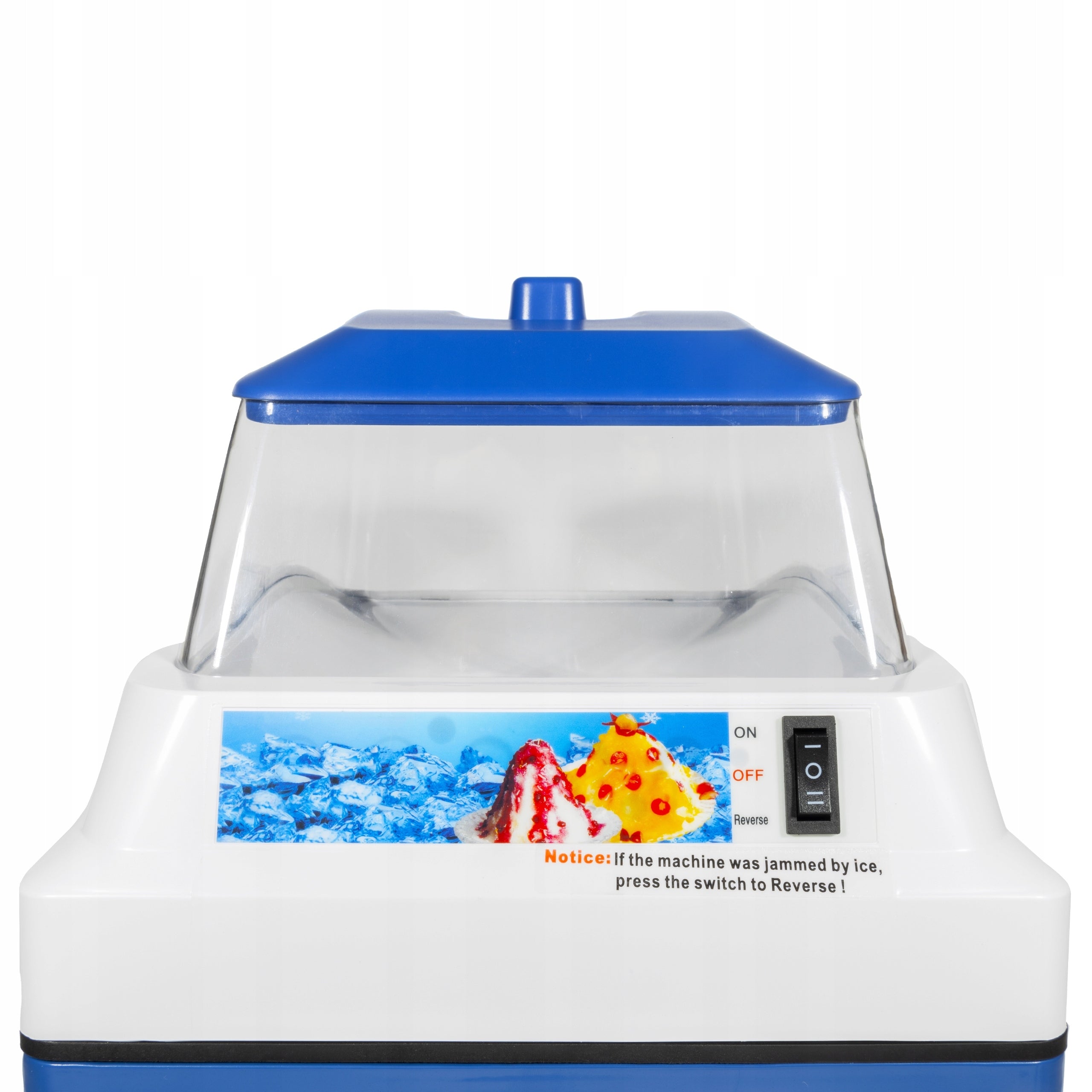 ICE CRUSHER ICE GRANITOR MACHINE GASTRO Dominant color white