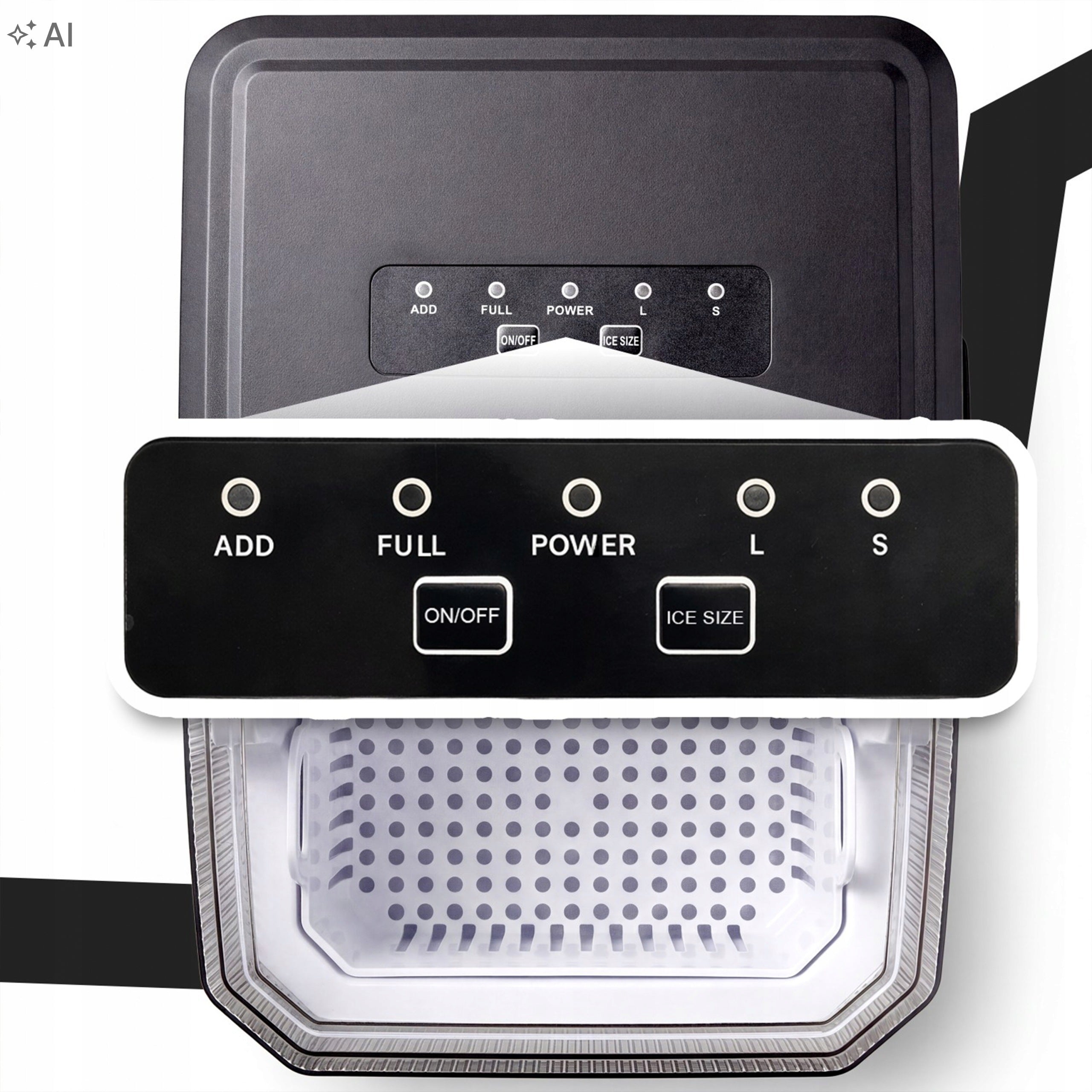ICE MAKER 1,5L ANKLE MACHINE 85W 12kg/24h EXPRESS ICE QUIET Manufacturer code OR1322