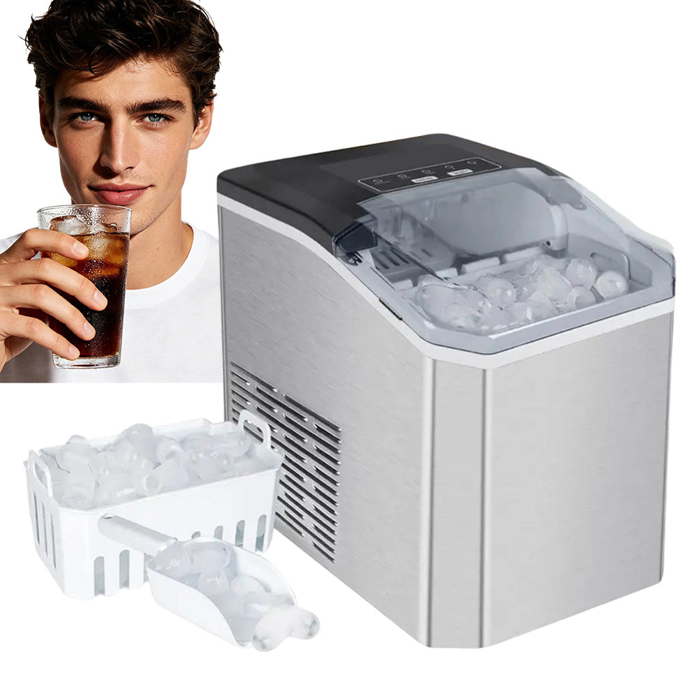 ICE MAKER 130W 1,3L FAST EFFICIENT ANKLE MACHINE 12kg/24h