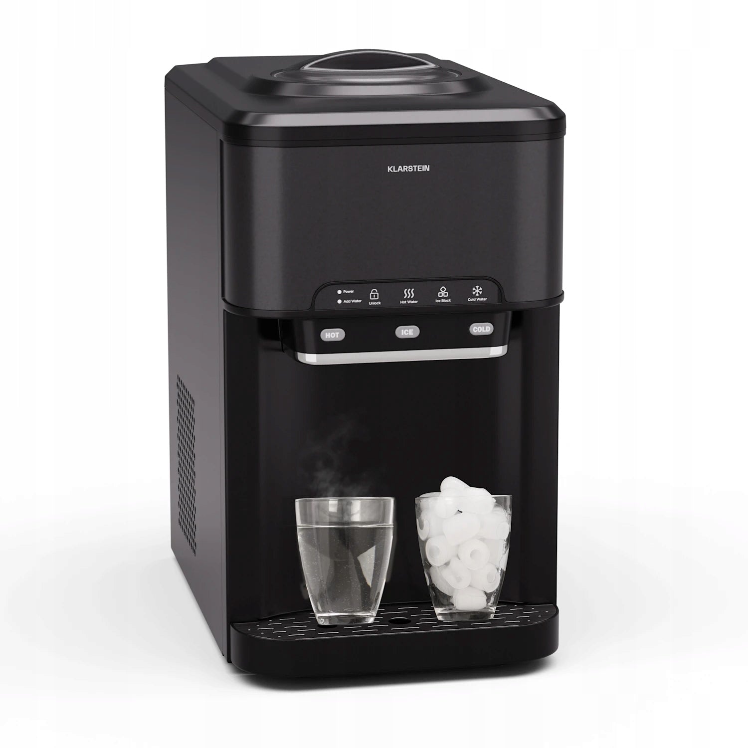 ICE MAKER 3IN1 KLARSTEIN CUBE MACHINE WATER DISPENSER 20KG/24H