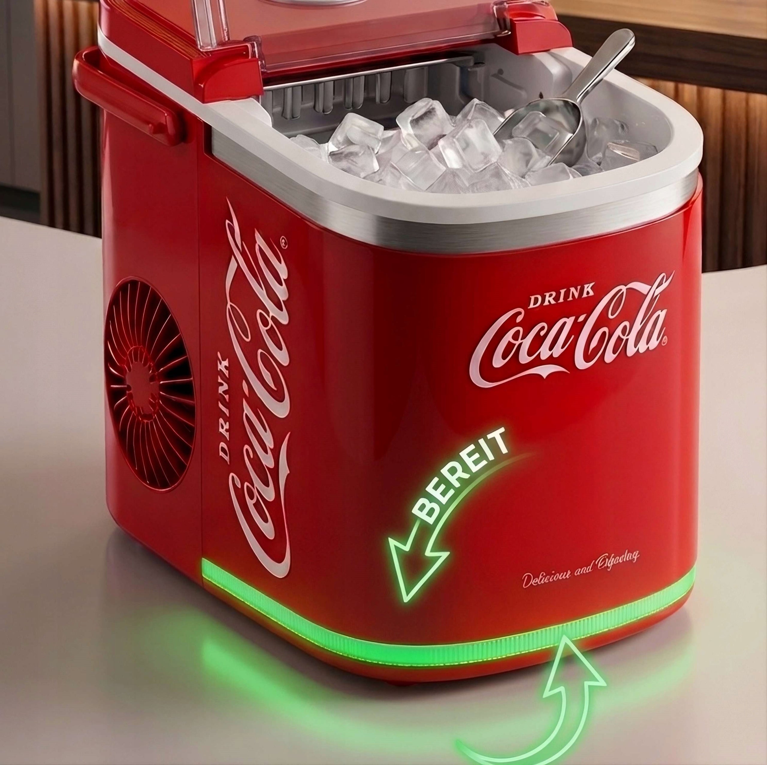 ICE MAKER ANKLE MACHINE 12KG/24h 2 SIZES LED Manufacturer code 85098000