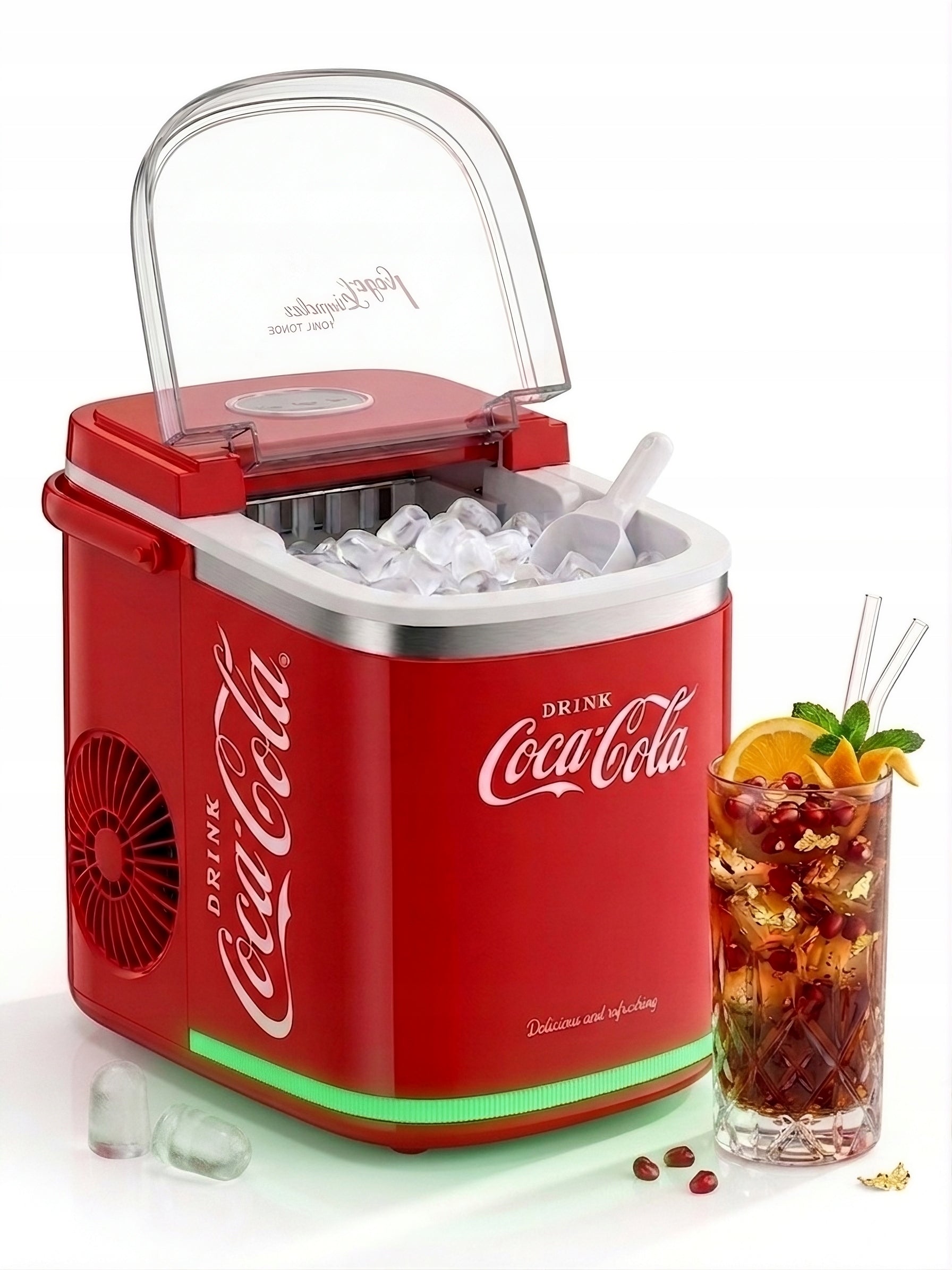 ICE MAKER ANKLE MACHINE 12KG/24h 2 SIZES LED