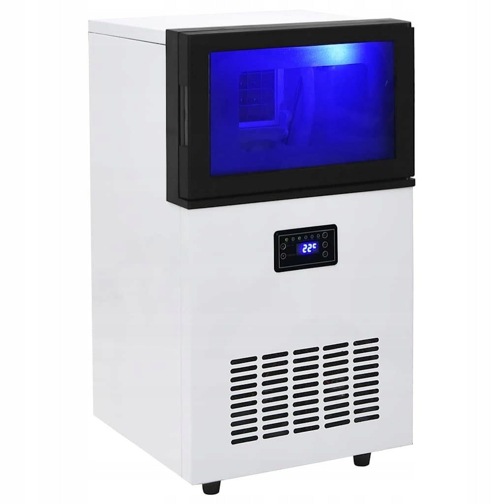 ICE MAKER BLACK 45KG / 24 H Brand VidaXL