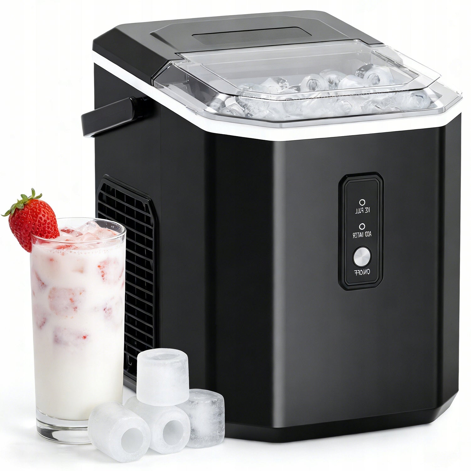 ICE MAKER CUBE MACHINE EXPRESS ICE STRONG WITH CONTROL PANEL