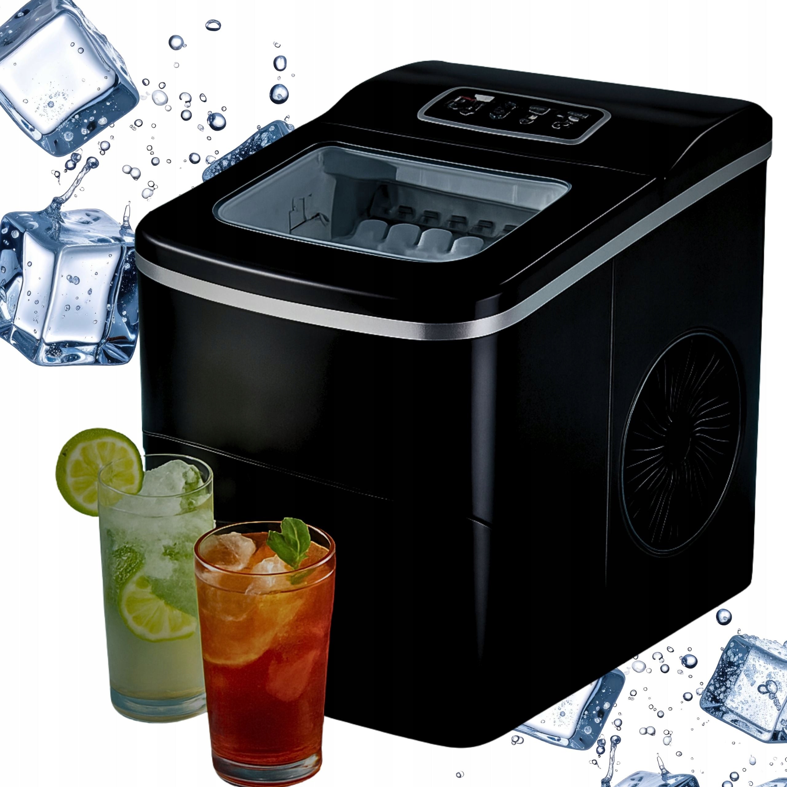 ICE MAKER EFFICIENT AUTOMATIC FAST QUIET STARQ 150W 2L 3-6kg/1h