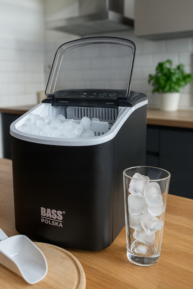 ICE MAKER HOME BAR MACHINE ICE12kg/24h BASS Poland Manufacturer code 10001